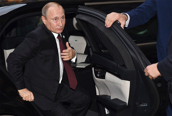 Владимир Путин перед встречей в рамках саммита «Азия — Европа»