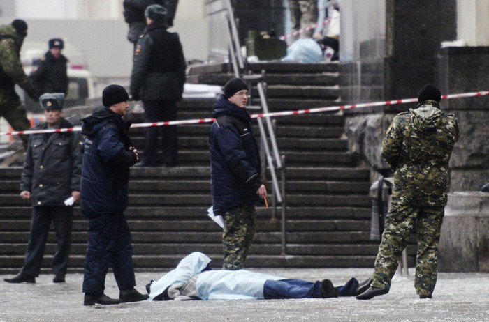 Ситуация на&nbsp;месте взрыва в&nbsp;Волгограде