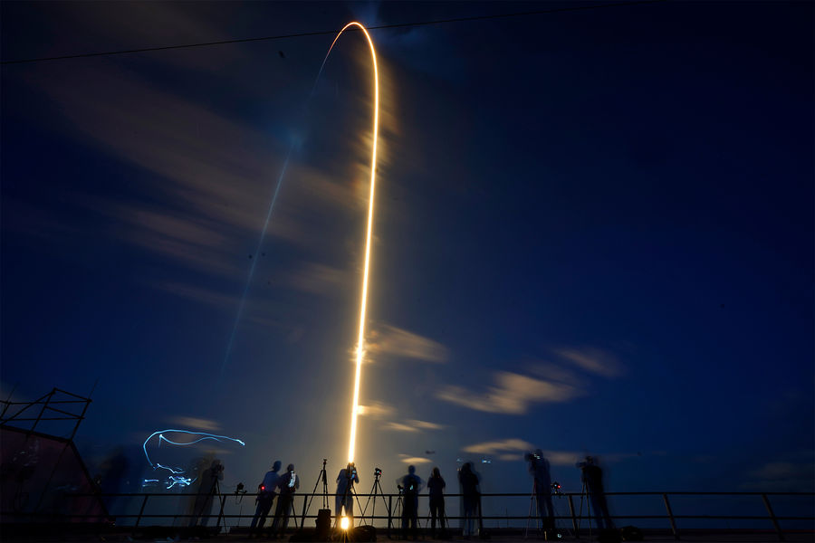 Запуск ракеты SpaceX Falcon 9&nbsp;с&nbsp;гражданским экипажем на&nbsp;борту капсулы Crew Dragon, 15&nbsp;сентября 2021&nbsp;года