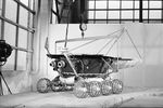 Проверка ходовой части «Лунохода-1» при помощи системы обезвешивания