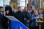 Отпевание художественного руководителя Ярославского театра драмы, режиссера и актера Сергея Пускепалиса в Казанском женском монастыре, 22 сентября 2022 года