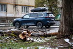 Последствия непогоды в Симферополе, Крым, 27 ноября 2023 года