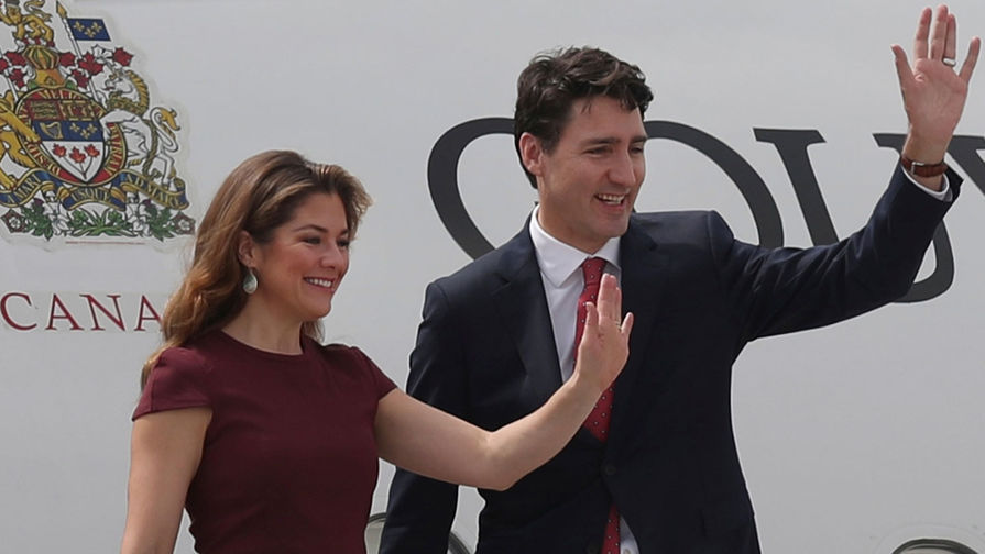 Премьер-министр Канады Джастин Трюдо с&nbsp;супругой Софи Грегуар-Трюдо