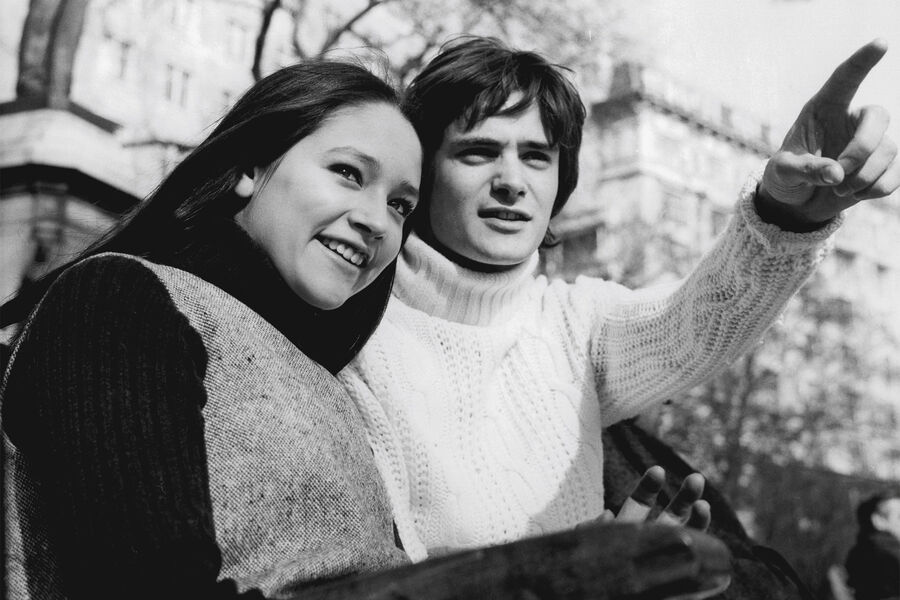 Актеры Леонард Уайтинг и Оливия Хасси, 1968&nbsp;год
