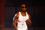 Рэпер 50 cent (Кертис Джексон) на ежегодной церемонии вручения наград BET Awards в Лос-Анджелесе, 2007 год