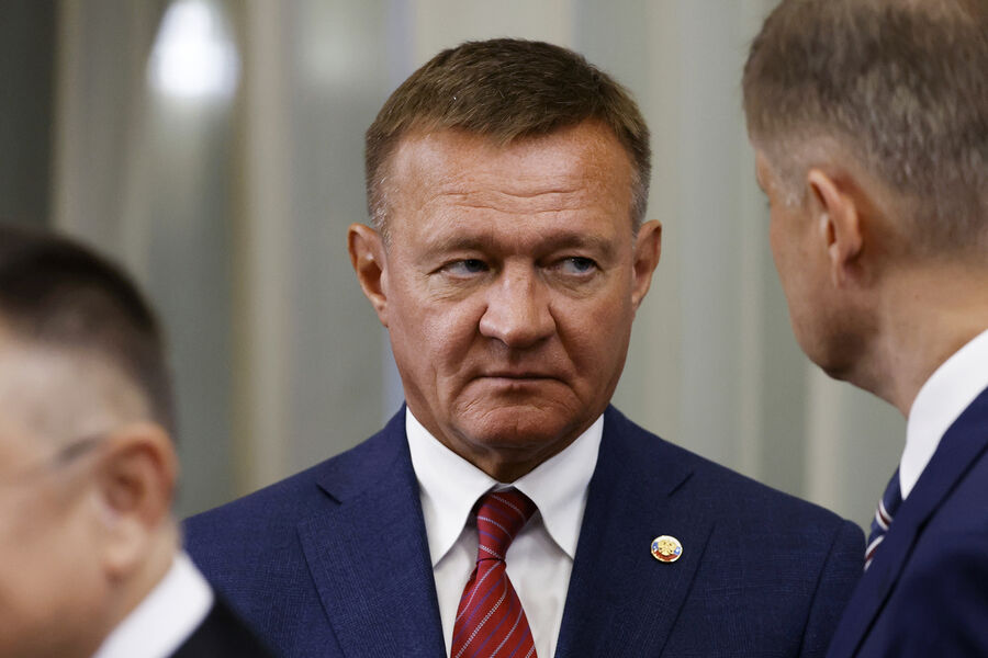 Министр транспорта РФ Роман Старовойт принимает участие в&nbsp;29-й встрече глав правительств России и Китая, 2024&nbsp;год