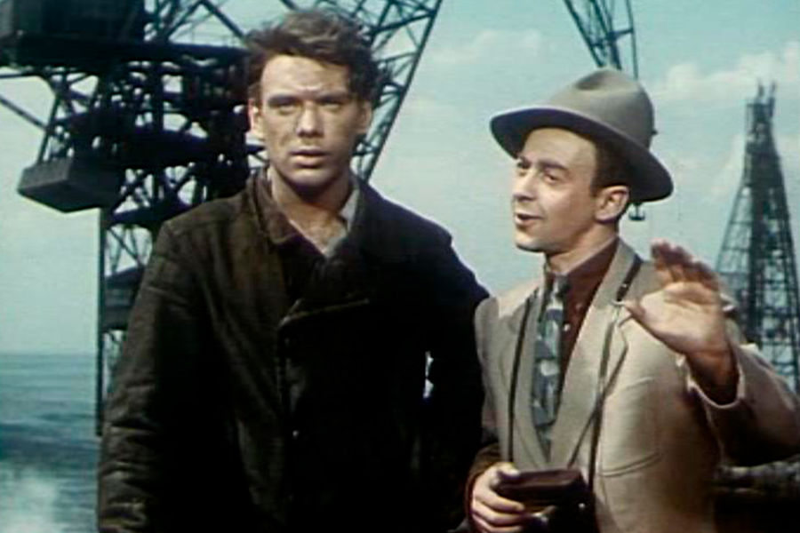 Алексей Баталов и Владимир Татосов в&nbsp;фильме &laquo;Большая семья&raquo; (1954)
