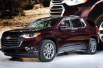 Chevrolet Traverse на мотор-шоу в Детройте, 9 января 2017 года