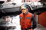 Во второй части <b>«Назад в будущее» (1989)</b> Фокс сыграл четыре образа: Марти в 1985 году, Марти в старости из 2015-го, его дочь Марлин и сына Мартина-Младшего. Нанесение грима на Фокса занимало 4-5 часов.
