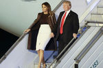 Президент США Дональд Трамп с супругой Меланьей 