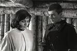 Валентина Малявина и Евгений Жариков в кадре из фильма «Иваново детство» (1962)

