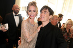 Актеры Эмили Блант и Киллиан Мерфи на 77-й церемонии вручения премии BAFTA, 18 февраля 2024 года
