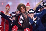Певец Валерий Леонтьев на съемке новогодней программы на телеканале «Россия 1», 2021 год