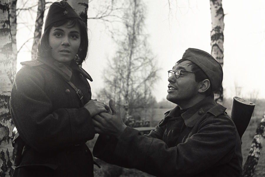 Валентина Малявина в&nbsp;кадре из&nbsp;фильма &laquo;Иваново детство&raquo; (1962)
