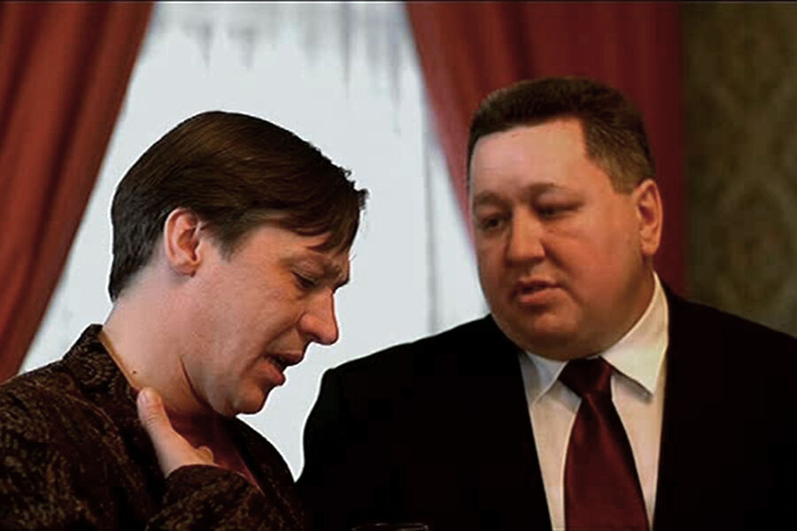 Михаил Ефремов и Александр Тютрюмов в&nbsp;картине &laquo;В движении&raquo; (2002)
