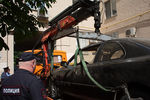 На месте взрыва бытового газа в жилом доме на Кутузовском проспекте