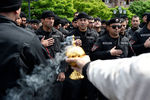 Акция протеста на площади Республики в Ереване, 22 апреля 2018 года
