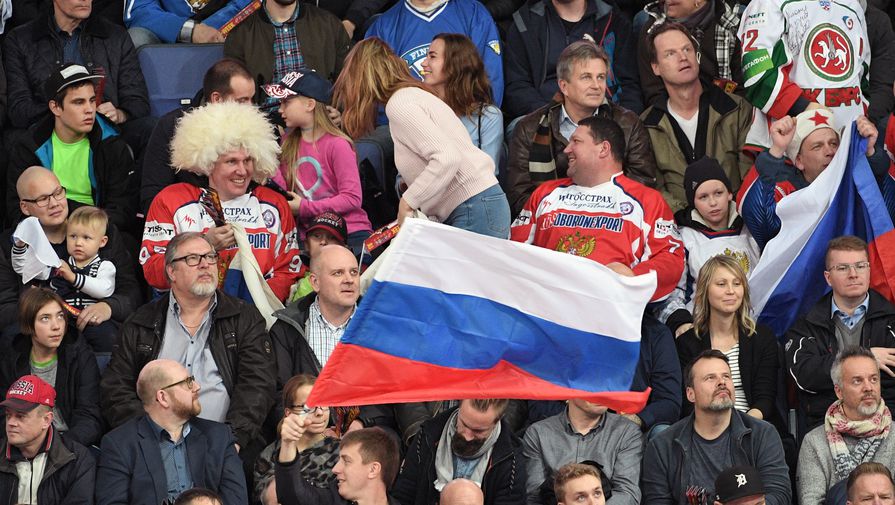 Болельщики сборной России
