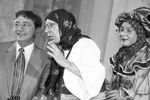 Эдуард Успенский (слева) во время встречи с юными читателями в Государственной детской библиотеке, 1994 год