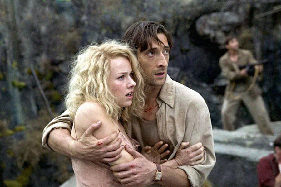 Наоми Уоттс и Эдриен Броуди в&nbsp;кадре из&nbsp;фильма &laquo;Кинг Конг&raquo; (2005)