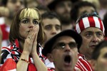 Болельщики «Атлетика» из Бильбао