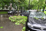 Последствия сильного дождя в Москве, 20 июня 2024 года