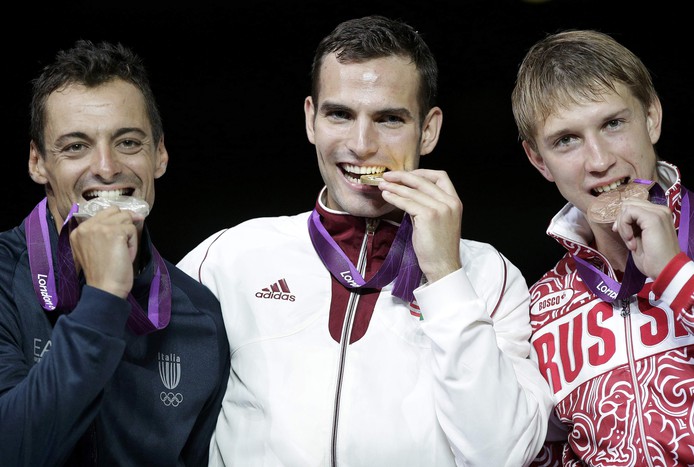 Олимпийский чемпион в&nbsp;фехтовании Арон Шилаги (Венгрия)