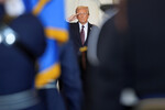 Во время церемонии инаугурации Дональда Трампа в Капитолии США, 20 января 2025 года