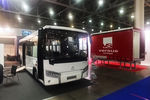 Автобус LE 600 с японским двигателем Isuzu и американским автоматом Allison представила фирма SamAuto из Узбекистана. Производство этих машин ведется в Самарканде. Среди преимуществ низкопольной машины производитель упоминает хорошую удельную пассажировместимость.
