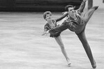Евгения Шишкова и Вадим Наумов на чемпионате СССР по фигурному катанию, 1990 год