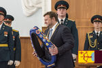 Избранный губернатор Кировской области Никита Белых во время церемонии вступления в должность, сентябрь 2014 года