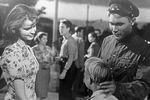 Тамара Семина, Коля Чурсин и Василий Шукшин в фильме «Два Федора», 1958 год