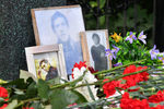 Памятник Владимиру Высоцкому на Ваганьковском кладбище в Москве после реконструкции, 24 июля 2020 года