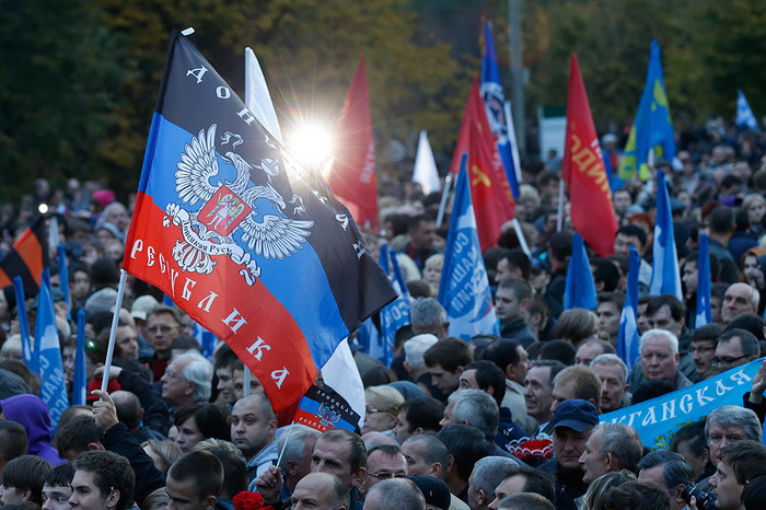 Акция скорби &laquo;Донецк: невинно убиенные&raquo; на&nbsp;Поклонной горе