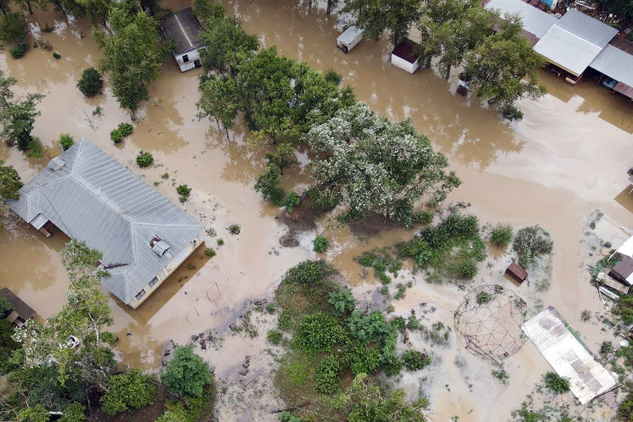 Последствия ливней в&nbsp;курортном поселке Джемете, 14&nbsp;августа 2021&nbsp;года