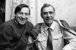 Геннадий Хазанов и Лев Яшин, 1990 год