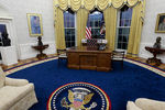 Интерьер Овального кабинета при&nbsp;Джо Байдене, 21&nbsp;января 2021&nbsp;года