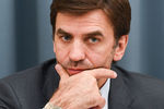 Министр Михаил Абызов на заседании Общественного совета при Министерстве энергетики России, март 2018 года
