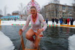 Участница фестиваля «Русская удаль» в Подольске