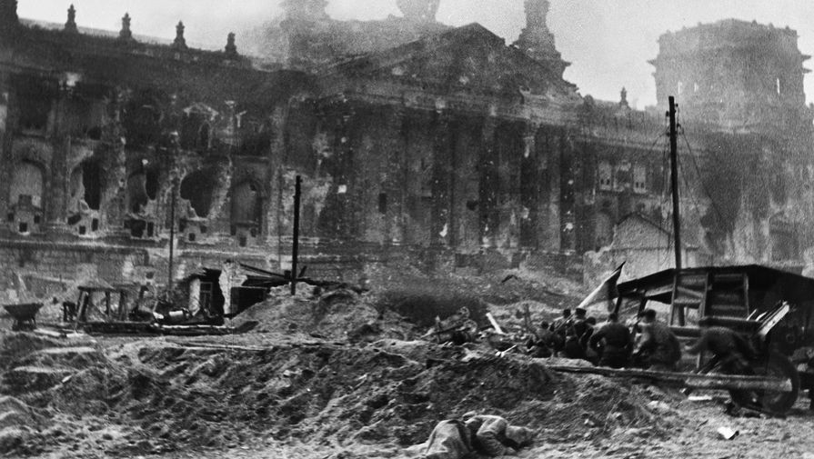 Бой за Рейхстаг, апрель 1945 года