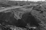 6 июня 1988 года. Место взрыва вагонов