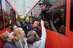 Проводы призывников в вооруженные силы РФ в рамках частичной мобилизации в Кирове, 25 сентября 2022 года