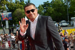 Николай Расторгуев на красной дорожке церемонии закрытия XXV Российского кинофестиваля «Кинотавр» в Сочи, 2014 год