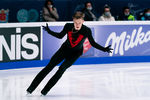 Евгений Семененко исполняет произвольную программу на чемпионате России — 2022