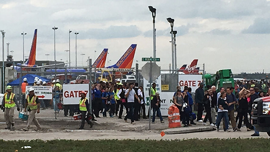 Ситуация в&nbsp;аэропорту во Флориде, где произошла стрельба