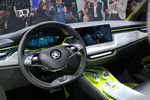 Интерьер концепта Skoda Vision X