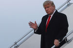 Президент США Дональд Трамп в&nbsp;аэропорту Цюриха, 21 января 2020 года