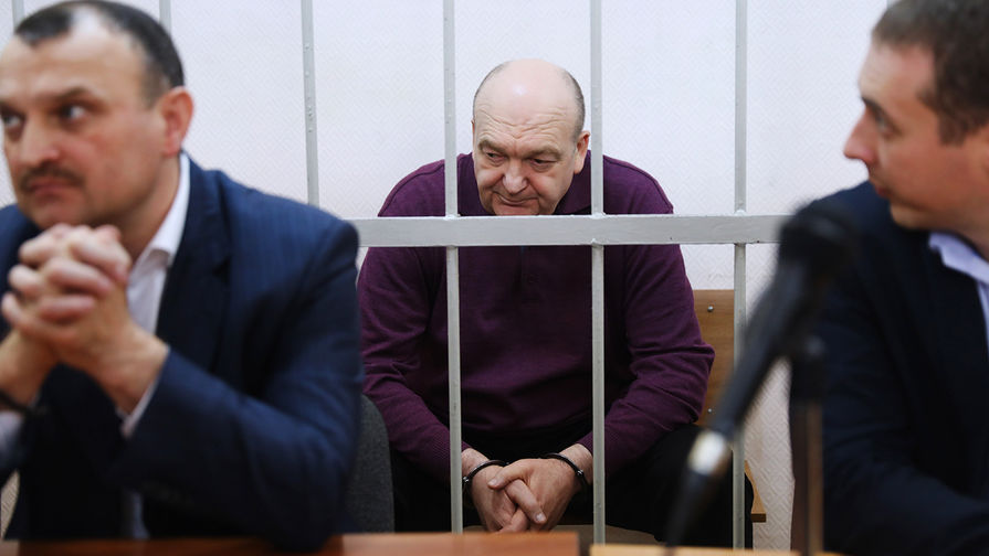 Бывший глава Федеральной службы исполнения наказаний Александр Реймер во время оглашения приговора в&nbsp;Замоскворецком суде