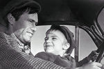 Василий Шукшин на съемках фильма «Мы, двое мужчин», 1964 год