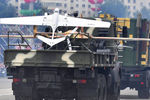 Беспилотник на военном параде в Минске, посвященном празднованию Дня Независимости Белоруссии, 3 июля 2018 года